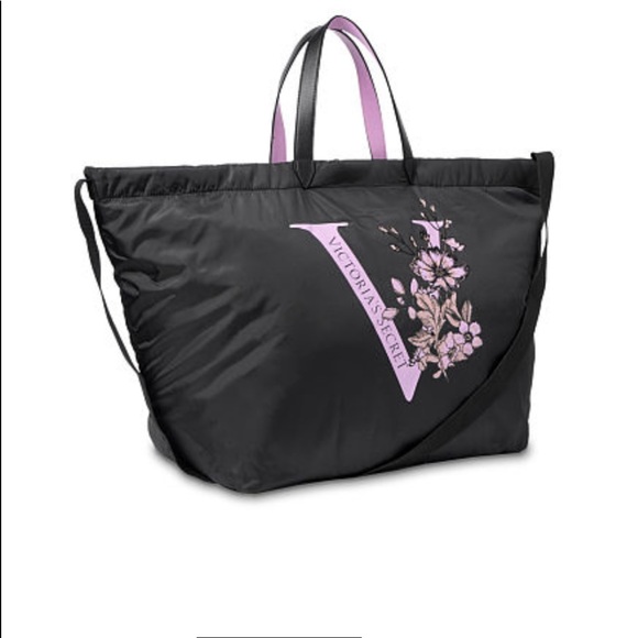 Victoria Secret Floral Tote - Picture 1 of 7